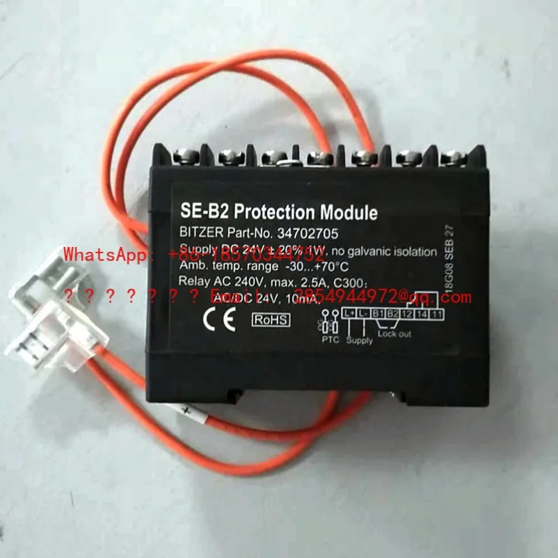 Compressor Protection Module SE-B2 24v/110v-230v PTC Temperature Control Module