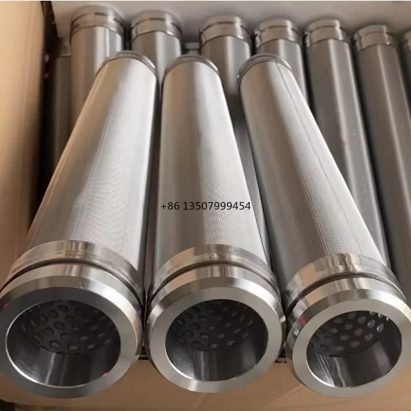 

Customized 316L Stainless Steel Sintered Liquid Filter Elements with Good Flow Characteristics for Engine and Pump Applications
