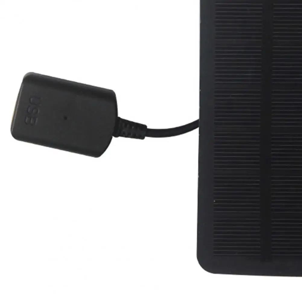 Portable Solar Charger Mini Solar Panel 2.5w 5v Solar Panel Charger High Efficiency Waterproof Outdoor Power Bank for Phones