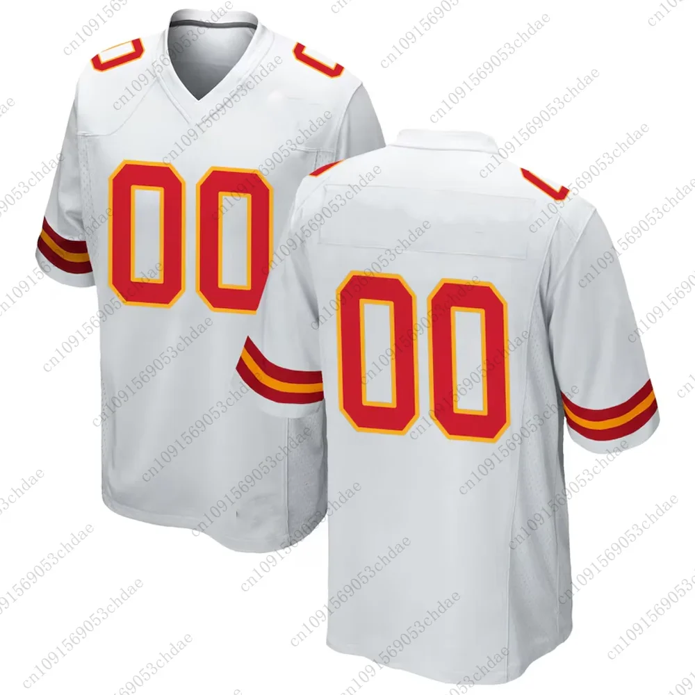 

3D Printed Plus Size Chiefs Chris Jones Football Jersey #95 Quick-dry Sports Breathable Training Uniform for Adult Men and Kids