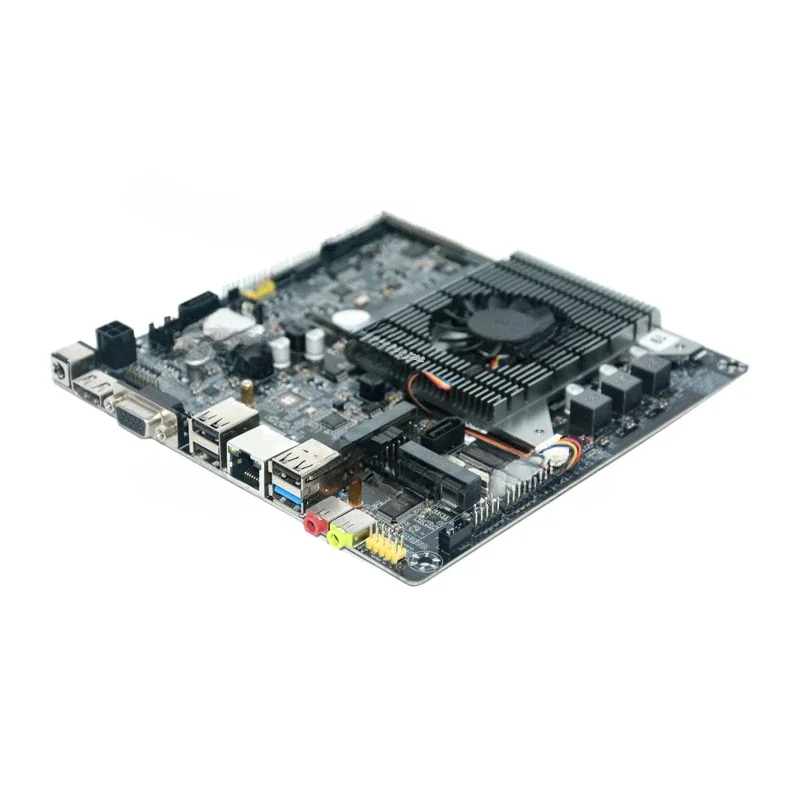 5 Sata Black and White Synology NAS Main Board Dual Network ITX Mini Main Board Quad Core J1900 6 COM Serial Port