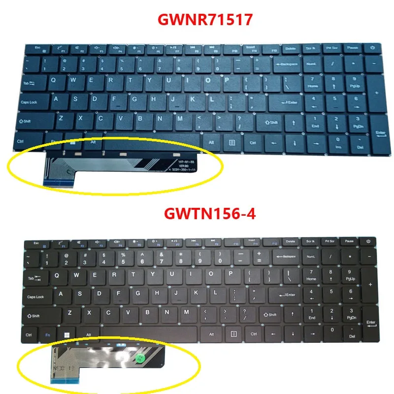 

Laptop Keyboard For Gateway GWNR71517 GWNR71517-BL GWNR71517-GR GWNR71517-BK English US NO Frame