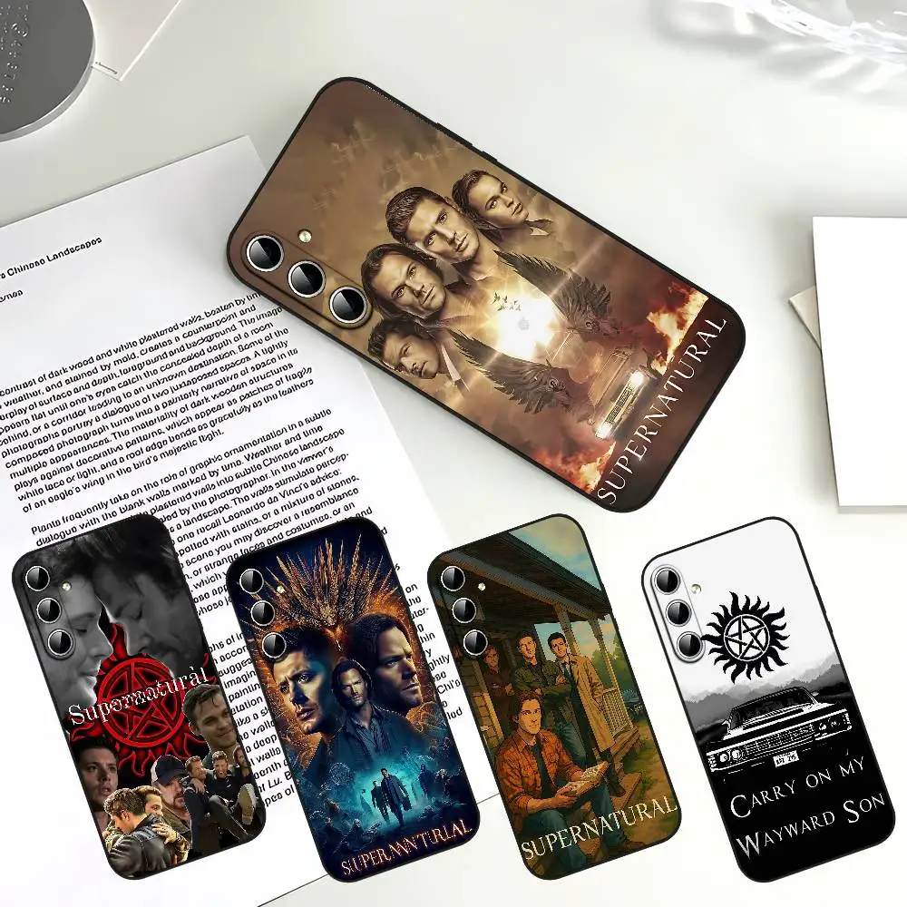 

S-Supernatural TV Series Phone Case Slim Shockproof Case For Samsung S24/S25/S22/S30/Note20/Lite/Ultra/5G/Plus/FE