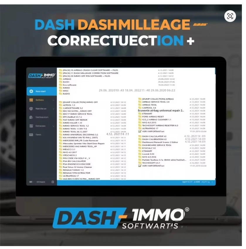 

32GB Full Software Pack Mileage Correction Airbag Crash Clear IMMO off Dash & IMMO Car Diagnostic Tools