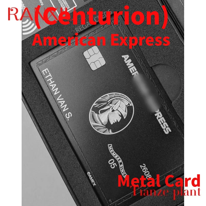 

Metal card personal business card black card design and production custom card