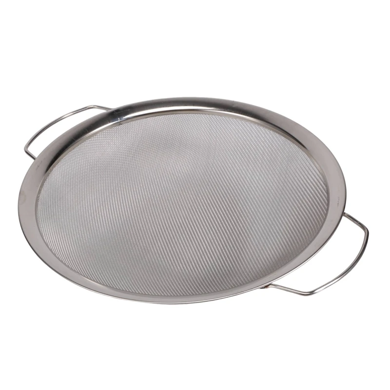 Paint Strainer Mesh Stainless Steel Paint Emulsion Honey Funnel Filter Cover Filter Tool Product 60-Mesh 11.4Inch Width