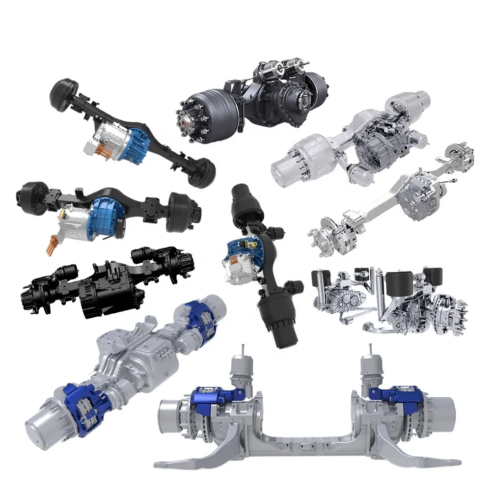 

Brogen Customizable 60kw PMSM Electric Truck Axle New Integrated OEM Quality For 2.5T Truck Electric Pick-Up Van Manufacturing