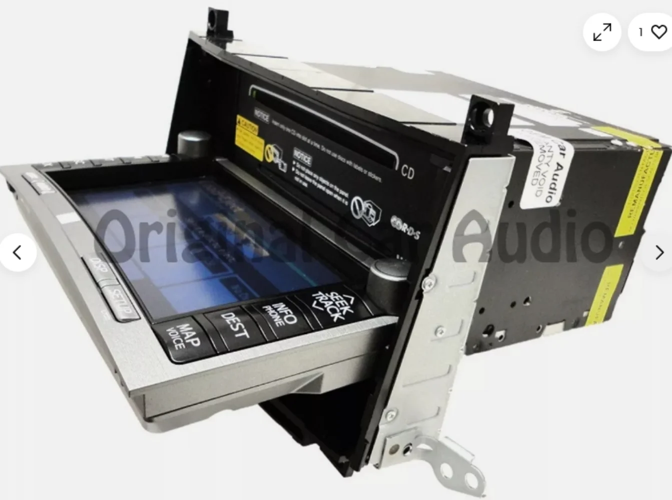 

Refurbsh 09- 13 E7021 Venza Navigation GPS JBL radio AM FM MP3 CD Player