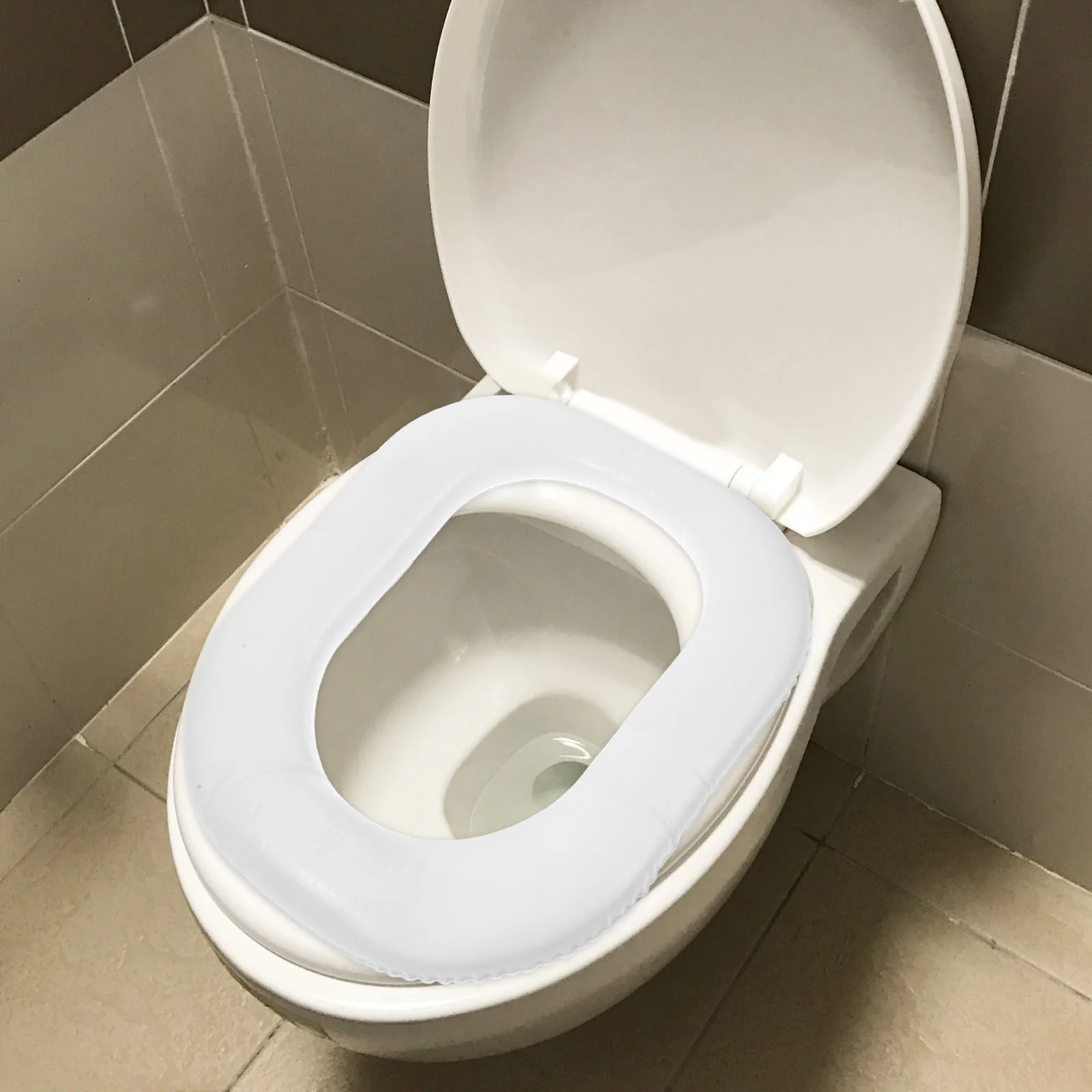 

Детская подушка для сиденья унитаза, многоразовый мягкий материал из искусственной кожи, портативный коврик для приучения к горшку, легко чистится, моющийся универсальный чехол