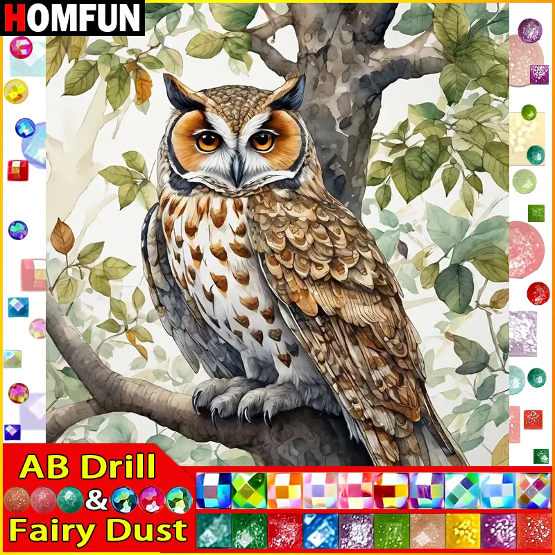 HOMFUN Fairy Dust AB Diamond Painting 