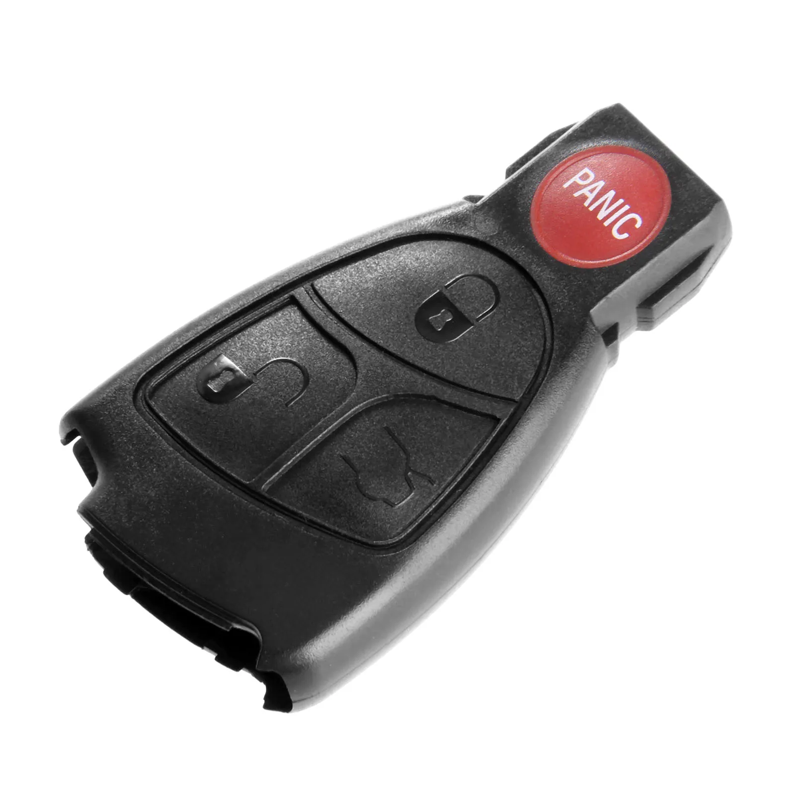 Yetaha 3+1 Panic Buttons Car Replacement Smart Key Remote Keyless Entry Fob Case Shell For Mercedes Benz E C R CL GL SL CLK SLK