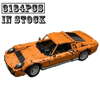 MOC-24194 1:8 스케일 미우라 슈퍼 스포츠카 모델 조립 키트, 크리에이터 블록 벽돌 DIY 장난감, 어린이 생일 선물, 남아용 세트, 신제품 