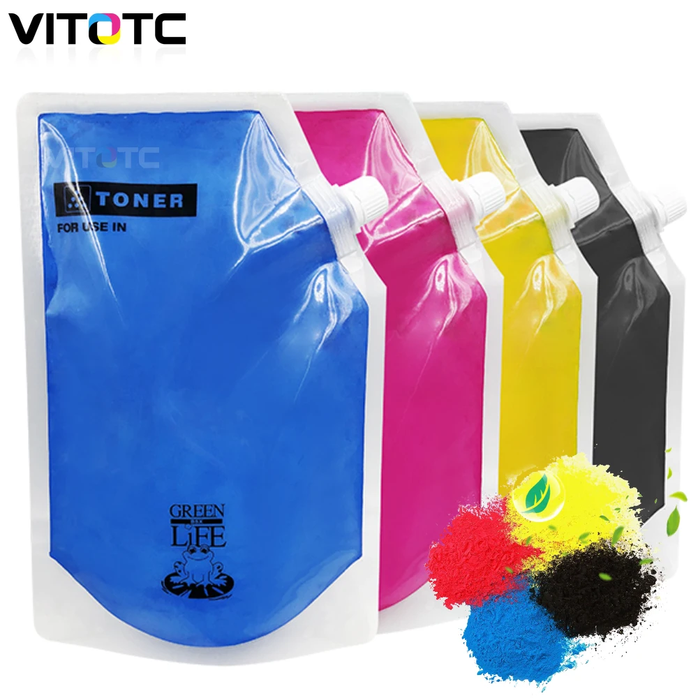 Imagem -01 - Cmyk Impresora Toner Powder para Ricoh Pro Refill Reconjunto C651 C651ex C751 C751ex c 651 751 651ex 751ex Cores 1000g