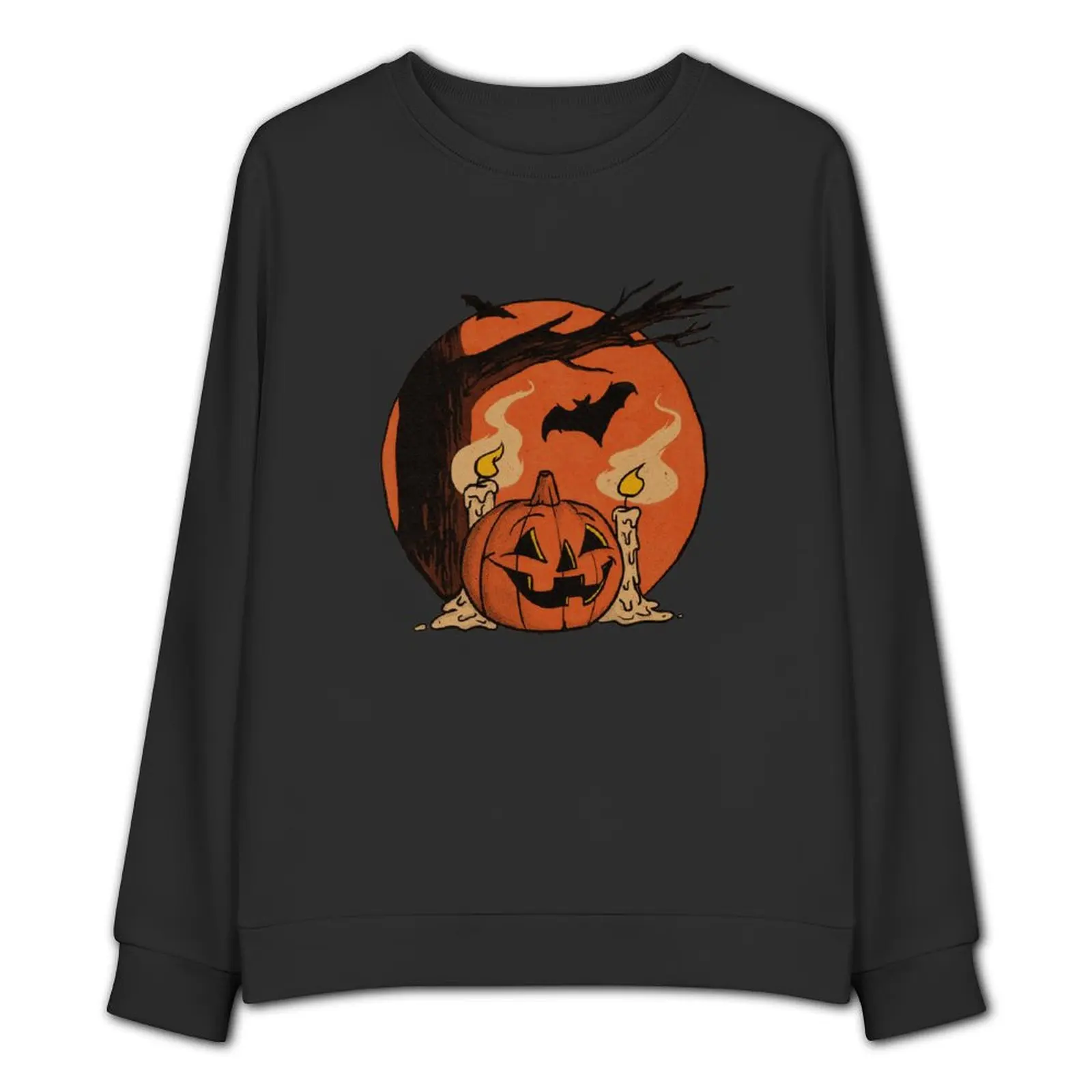 Sweat-shirt d'Halloween avec scène de Aliments vintage, vêtements de style coréen, survêtement, chemises de protection de style japonais