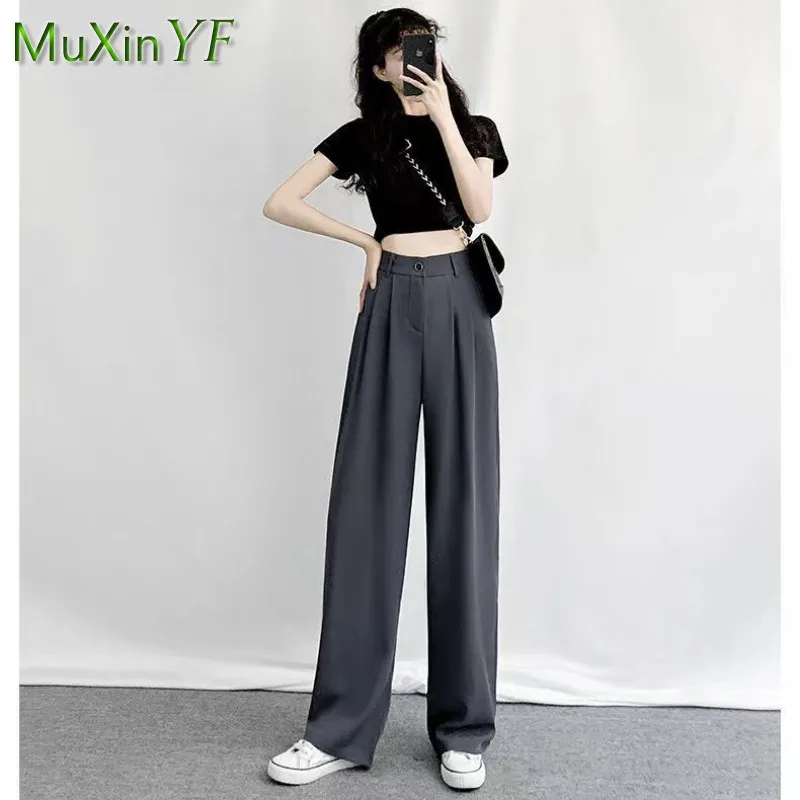 Women\'s 2024 Spring New Chic Long Sleeved Shirt+Vest+Casual Pants Three Piece Korean Elegant Casual Matching Set Female Suit