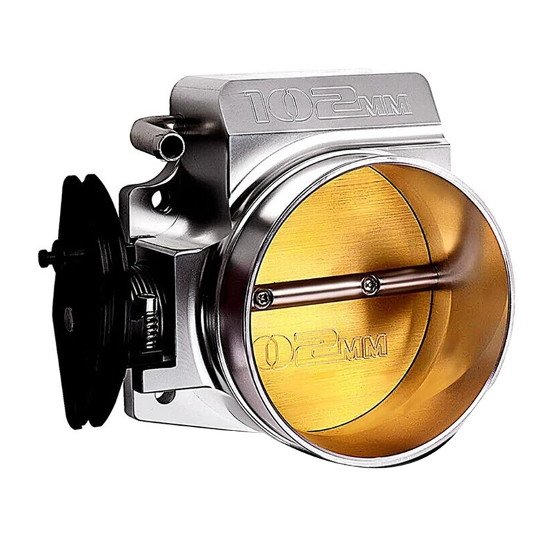 102Mm Aluminum 4 Bolt Throttle Body For GM Gen III LS1 LS2 LS6 LS7 LSX Accessories