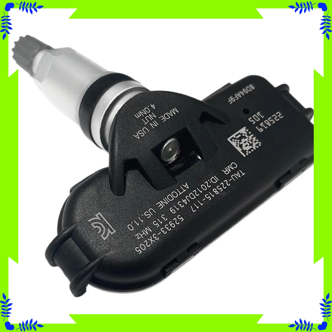 

52933-A7000 52933A7000 4pcs Tire Pressure Sensor For 2014 2015 2016 HYUNDAI ELANTRA KIA FORTE5 315MHZ