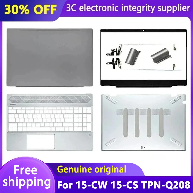 

Original New Laptop Case For Pavilion 15-CW 15-CS TPN-Q208 LCD Back Cover/Front Bezel/Hinges/Palmrest/Bottom Case L28379-001