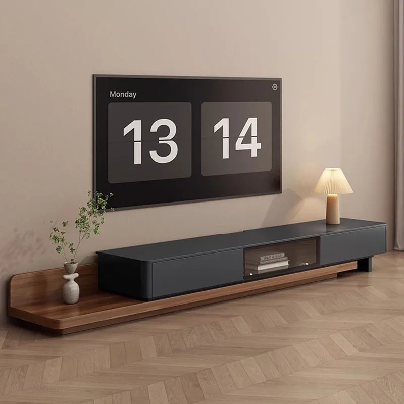 Living Room Tv Table Nordic Hotel Storage Wood Entertainment Italian Center Tv Cabinet Display Meuble Tv Salon Home Furniture