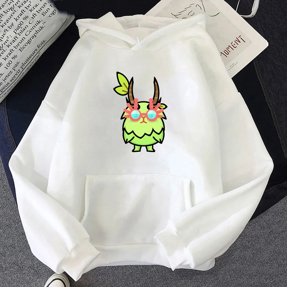 Oobletss Game Graphic Hoodie Cute Cartoon Animal Clothes Men/women Casual Sweatshirt Autumn Winter Fleece Pullovers Warm Hoody