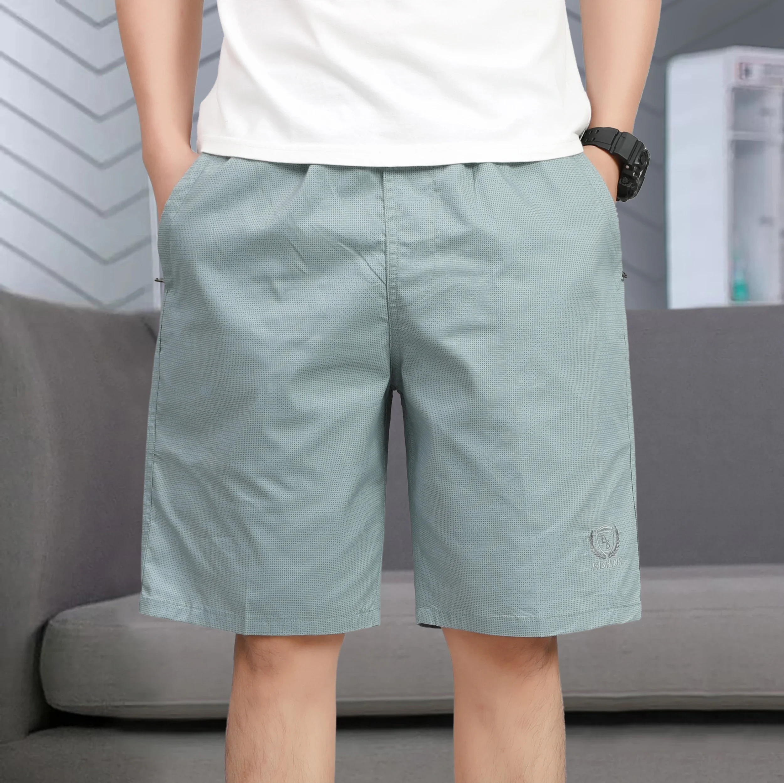 LIBIELIY New Shorts Men's Summer Thin Section Casual Quick Dry Five-minute Pants Loose Large Size Sports Pants