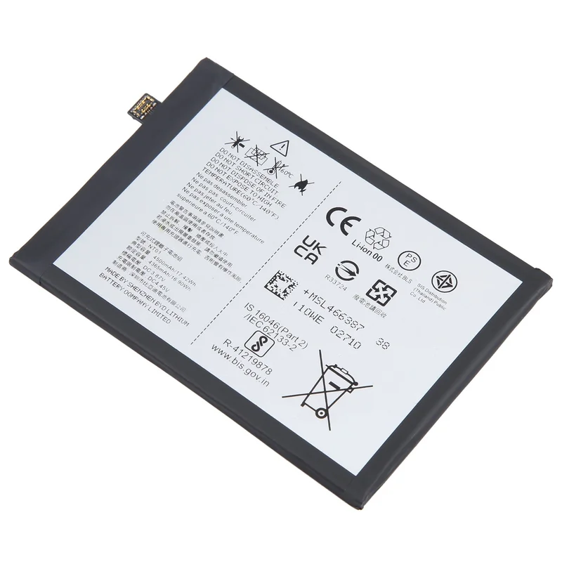 4500mAh NT01 Battery Replacement For Nothing phone 1