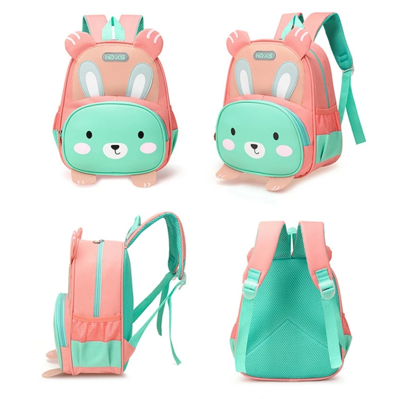 3D Cute Cartoon Animal Children School Bags for Girls Boy Children Backpacks Kindergarten Toddle Kids Backpack 3-6Y