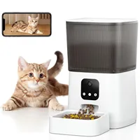 6L Smart Pet Feeder WiFi App Control Pet Food Dispenser  Dog Cat Automatic Pet Bowls Feeder with