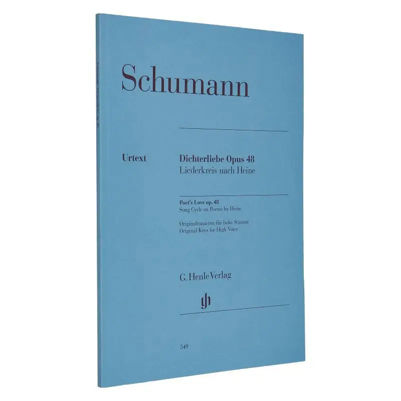 

HN549 Шуман Poets Love Op 48 Озава Казуко G Henle Verlag 9790201805498 Книга