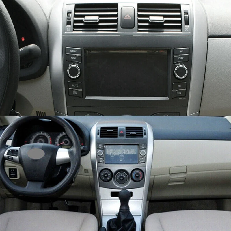 

Car Center Console Dash Vents Cover Trim Bezel For Toyota Corolla 2009-2013