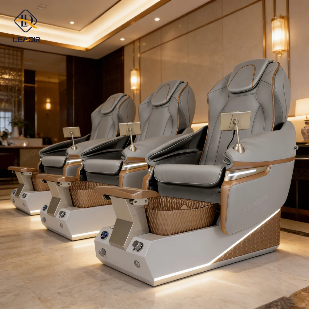 Customized Spa Pedicure Chair with Adjustable Seat and Backrest One Stop Solution for Nail Salons and Spa