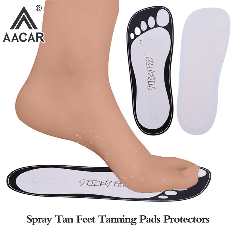 使い捨ての女性用タンニングスリッパ,粘着性のある足のスプレー,タンフットパッド,ステッカープロテクター,ボディアクセサリー,10ペア