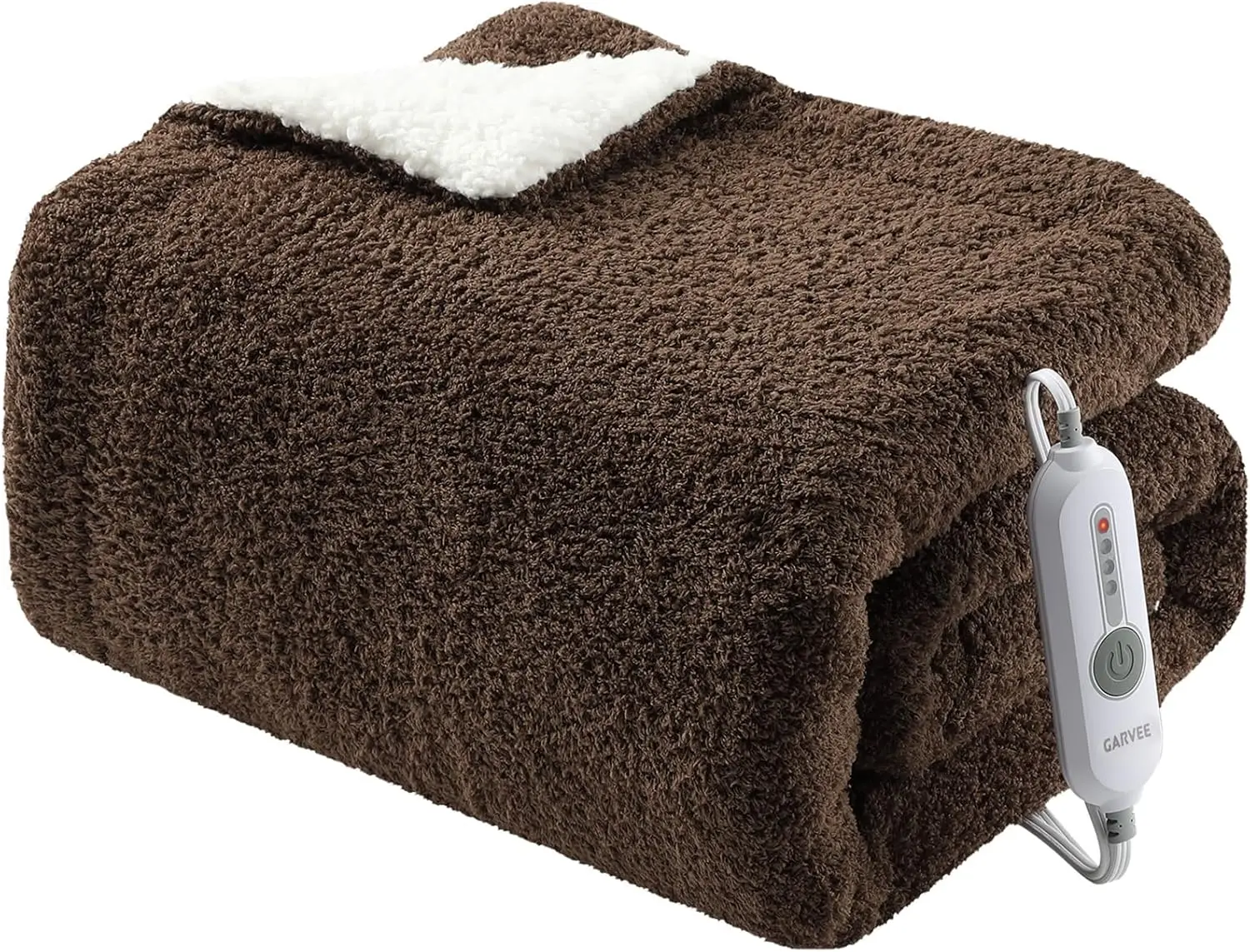 

Heated Throw Blanket, Super Soft Fleece, 4 Heat Levels & Auto-Off, ETL Certified, Machine Washable, 50x60 Inches