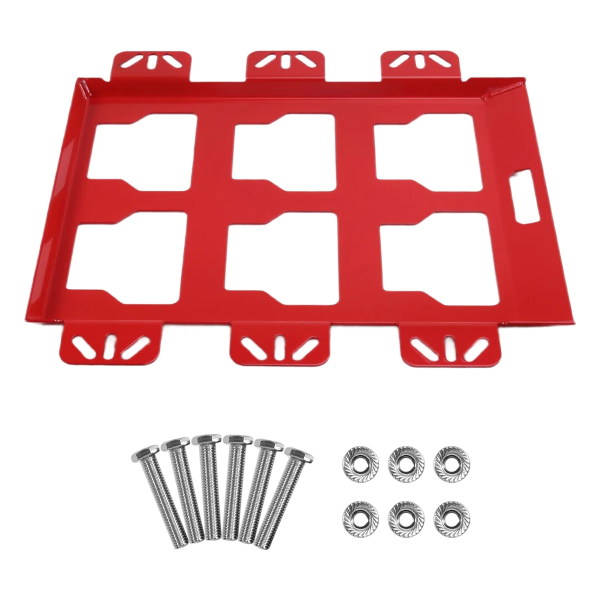 

A002 Tool Storage Rack Toolbox Holder Wall-Mounted Toolbox Rack for Tool Storage and Organization Systems Tool Red