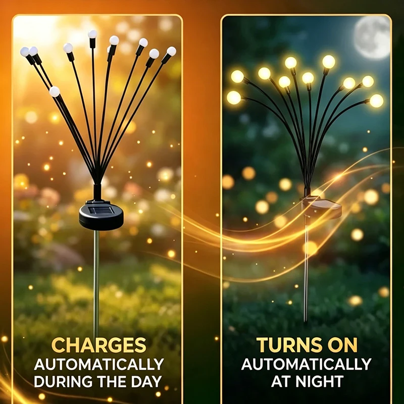 Solar Swaying Firefly Garden L - Outdoor Lighting Company recension och pris