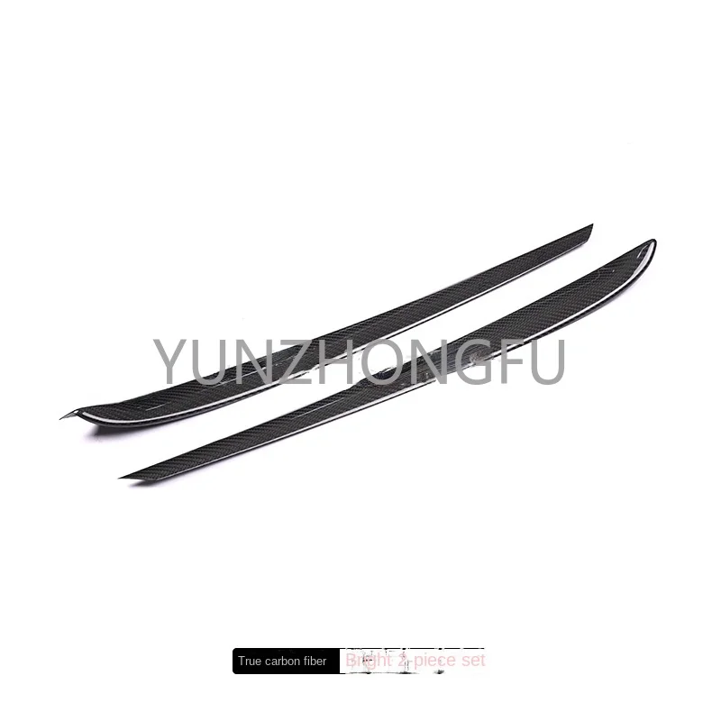 FOR MODEL 3/Y TRUE CARBON FIBER INTERIOR MODIFICATIONS MODEL Y INTERIOR DOOR TRIMS