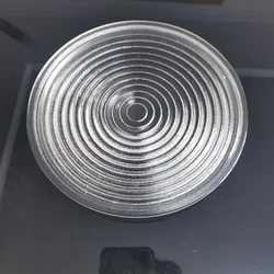 Professional 80mm 110mm 112mm 120mm Round Glass Spotlight Fresnel Lens for Film and Stage Lamp Concentrating