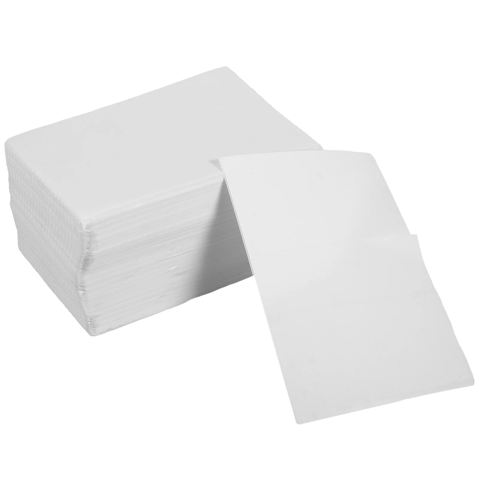 500 قطعة من الملصقات الحرارية المباشرة، ملصقات طابعة ورقية للشحن الحراري للشحن السريع المتوافقة مع طابعة الملصقات