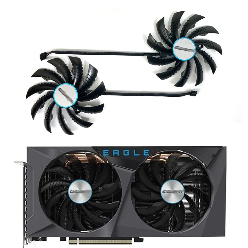 

95MM PLD10010S12H VGA GPU Cooling Fan For Gigabyte RTX 3060 3060Ti EAGLE OC Card Cooler fan