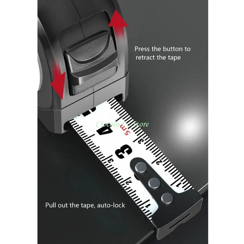 X90F Reinforced Construction Tape Measure with Thermals Treated 0 Point Hook Pocket