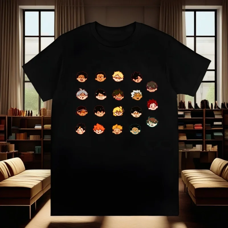 Oya Oya Oya Haikyuu Kuroo أنيمي Bokuto الكرة الطائرة تي شيرت الرجال القمصان جودة الصيف بلايز قصيرة الأكمام تيز تي شيرت