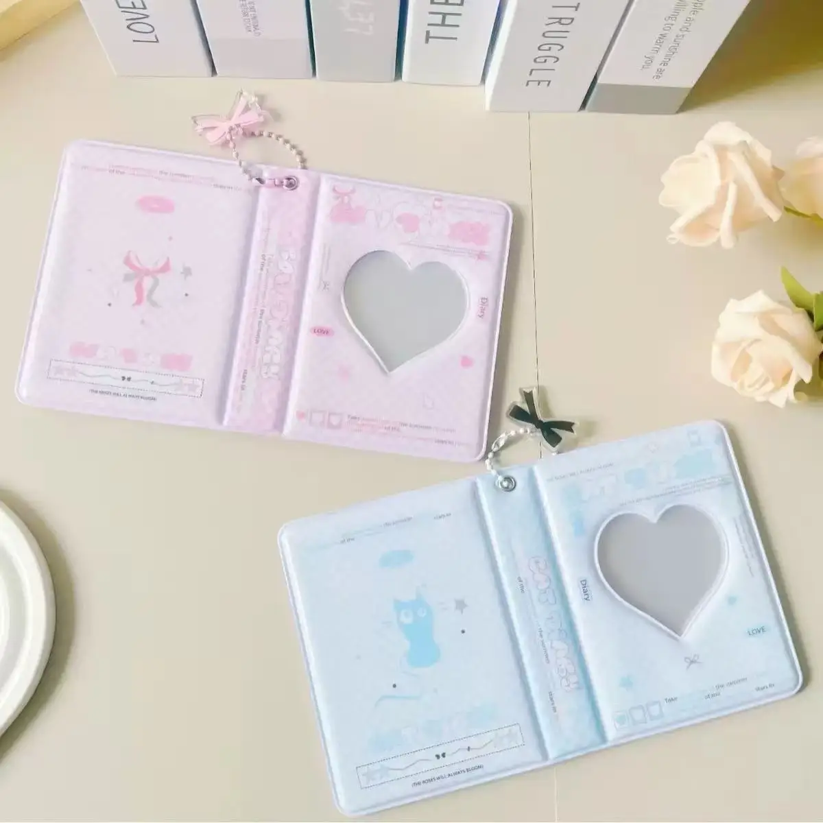 Kpop Photo Album Mini 3 Inch Album Photo Photocard Holder Idol Binder Photo Card Holder Card Collect Book Picture Protector 포토카드
