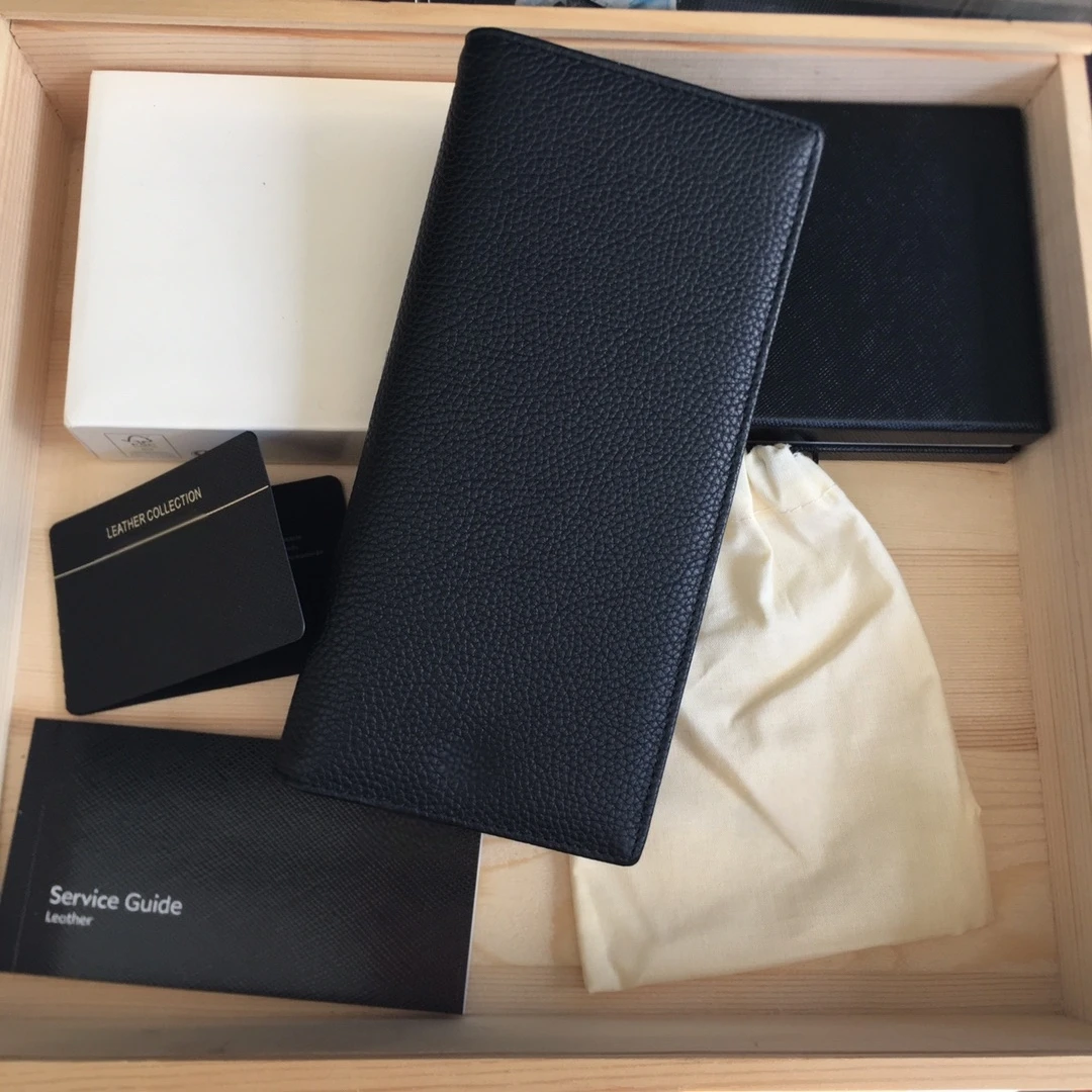 

U0126256 Кошельки-клатчи класса люкс Meisterstück из телячьей кожи ручной работы, держатель для карт, зажим для денег, монетница, праздничный подарок