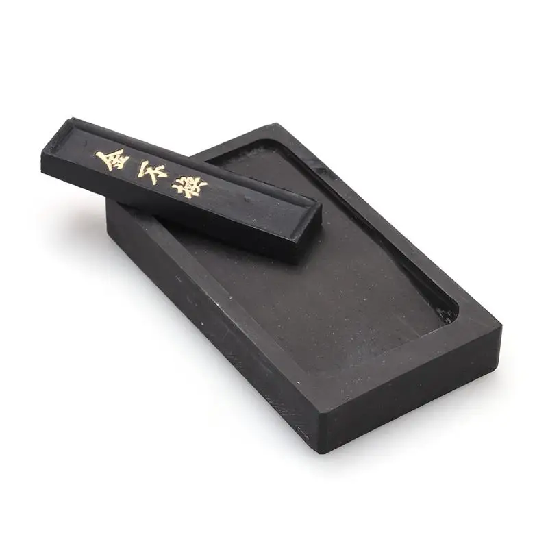 

Ink Stone Inkstone Calligraphy Painting Chinese Traditional Grinding Inkstick Block Stickcontainer Practice Pad Inkslab