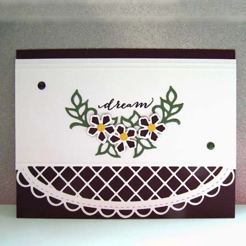 Flowers Leaves Dies Scrapbooking Metal Cutting Dies for DIY Paper Cards Making Photo Album Decorative Craft Dies Cut