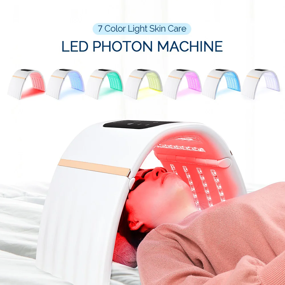 Foreverlily Gesicht und Körper, 7-Farben-LED-Photonenmaschine, Heimgebrauch, Gesichtsmaske,