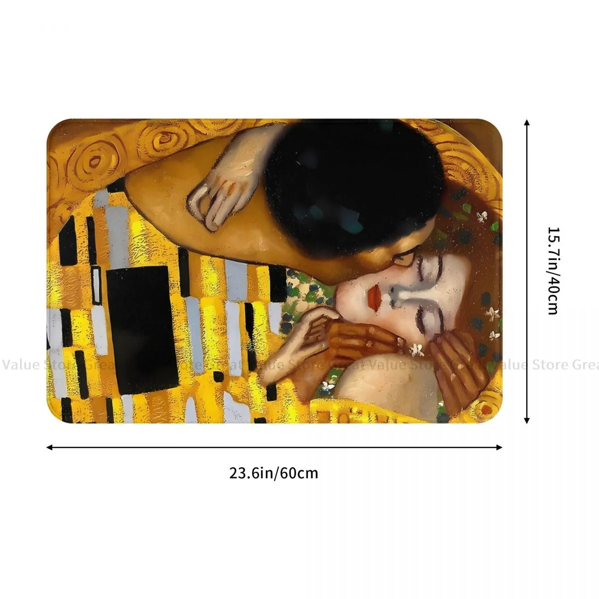 Gustav Klimt Patting Art Non-slip Doormat Colorful Living Room Kitchen Mat Prayer Carpet Home Pattern Decor