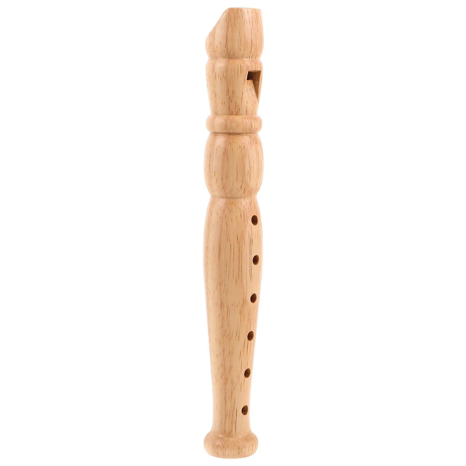 

Kids Recorder Six-Hole Wooden Flute for Beginners Students Clear Sound Portable Children Musical Instrument Clarinet