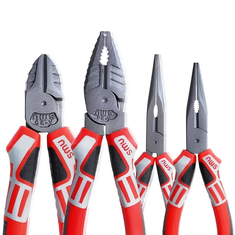 

6-inch/7-inch/8-inch multifunctional wire cutting machine, electrician pliers, thickened chuck, chrome vanadium steel