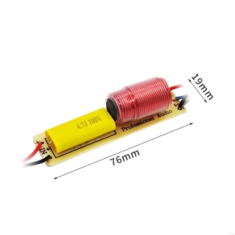 Y8ad 2 voies Trebles / Bass Sound Sound HiFi Crossovers Module pour les mises à niveau du haut-parleur pilier